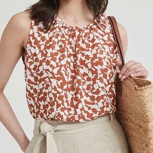 RW&Co summer,spring blouse, beautiful yellow, light weight,sleeveless,Small,NWOT